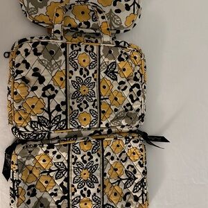 Vera Bradley weekender travel bag for skincare hair care exc!